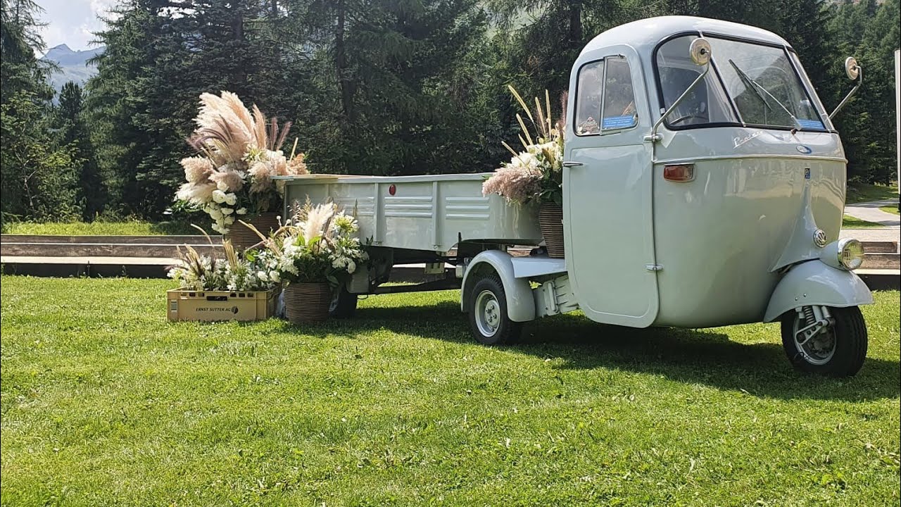 Oldtimer Kult Piaggio Ape das Dreirad, welches die Welt bewegt!