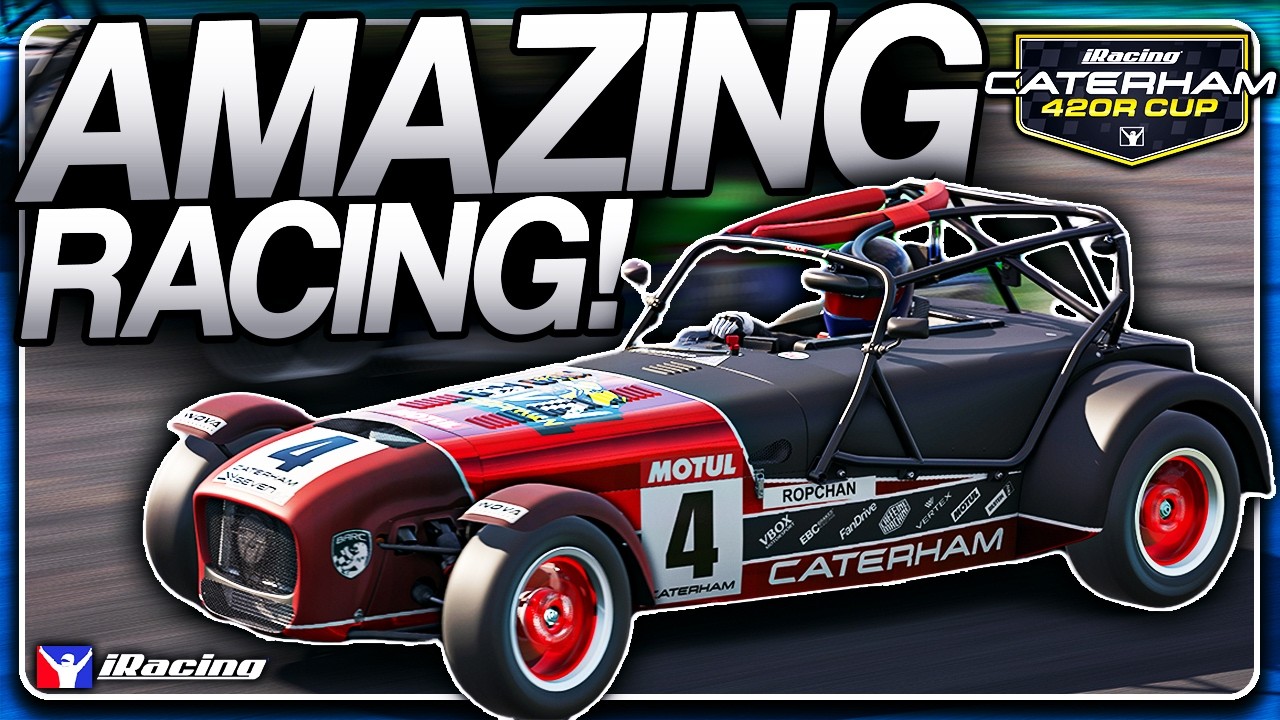 Caterham 420R на трассе Snetterton | iRacing Road
