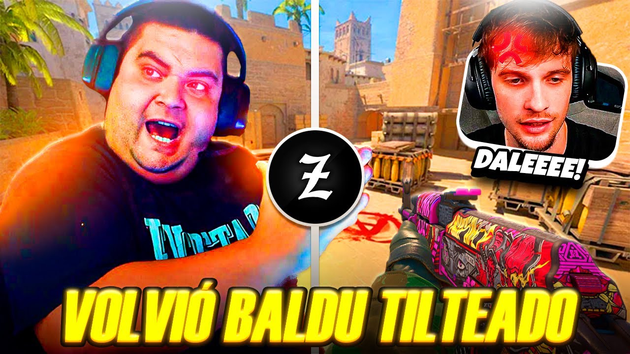 VOLVIÓ BALDU TILTEADO en CS2 por ZEKO WOL - LMDCSARG 