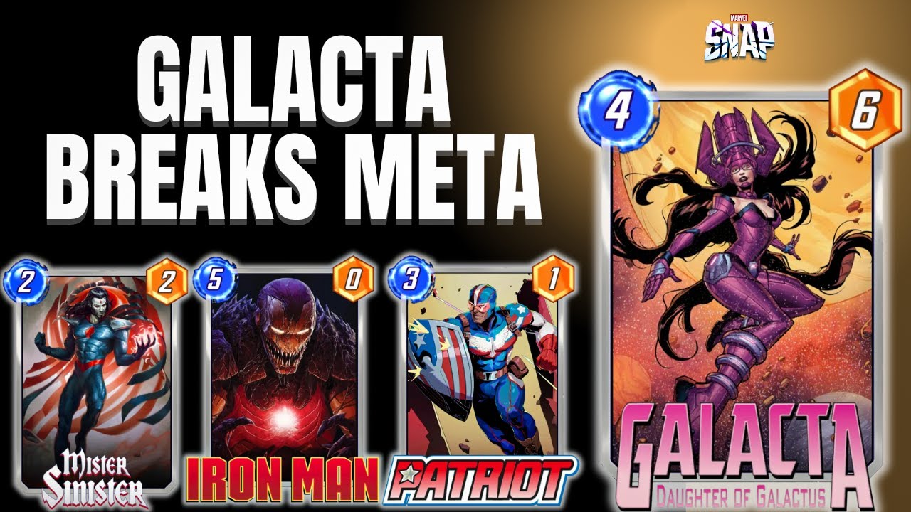 This 80% Win Rate Galacta Deck Will Blow Your Mind in Marvel Snap!