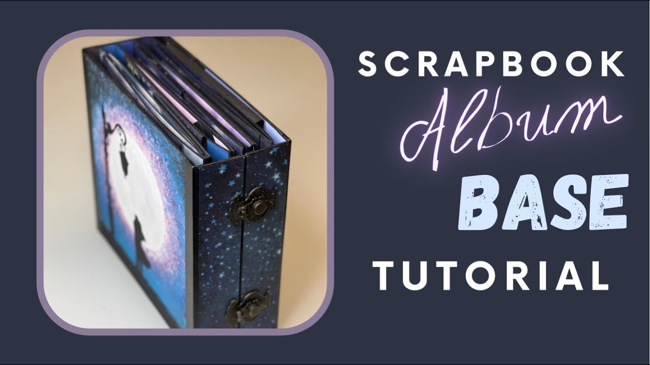 How to make Scrapbook Base | FANTASY Photo Album Tutorial