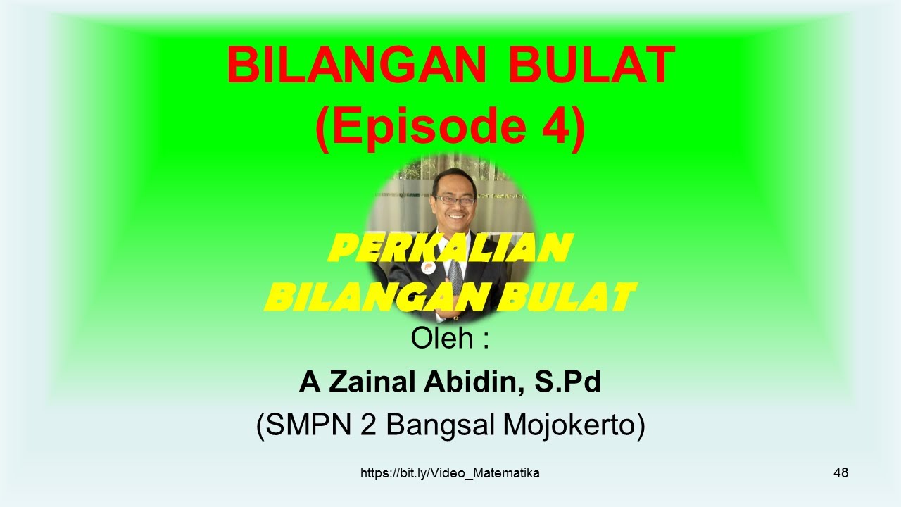 TATAP MUKA MAYA : Matematika Kelas 7 -  Pengurangan dan Perkalian Bilangan Bulat || Pak Zay