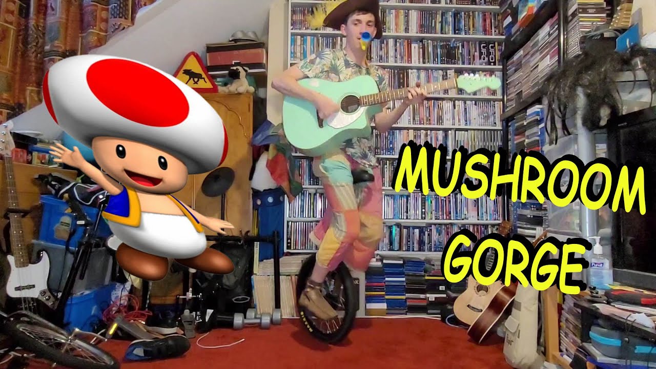 Mushroom gorge cover whilst riding a unicycle!