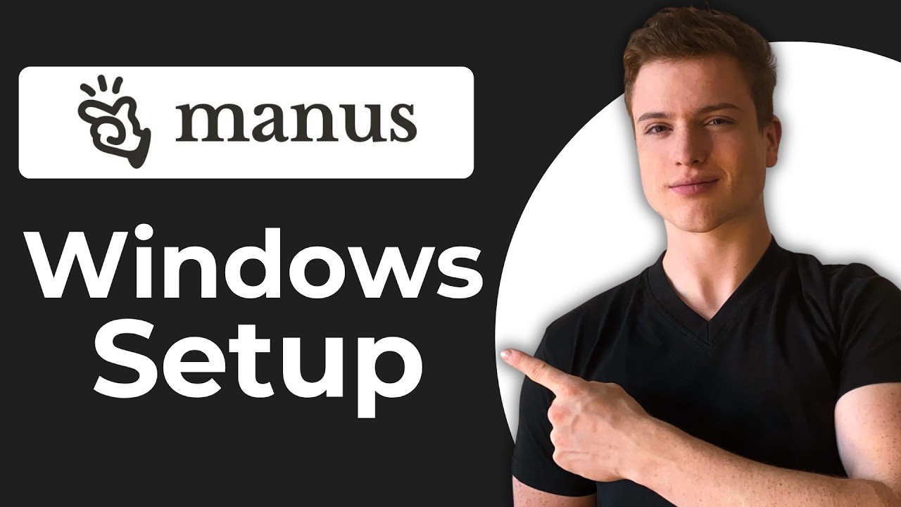 Как установить Manus AI на Windows 10 или 11 (полное руководство)