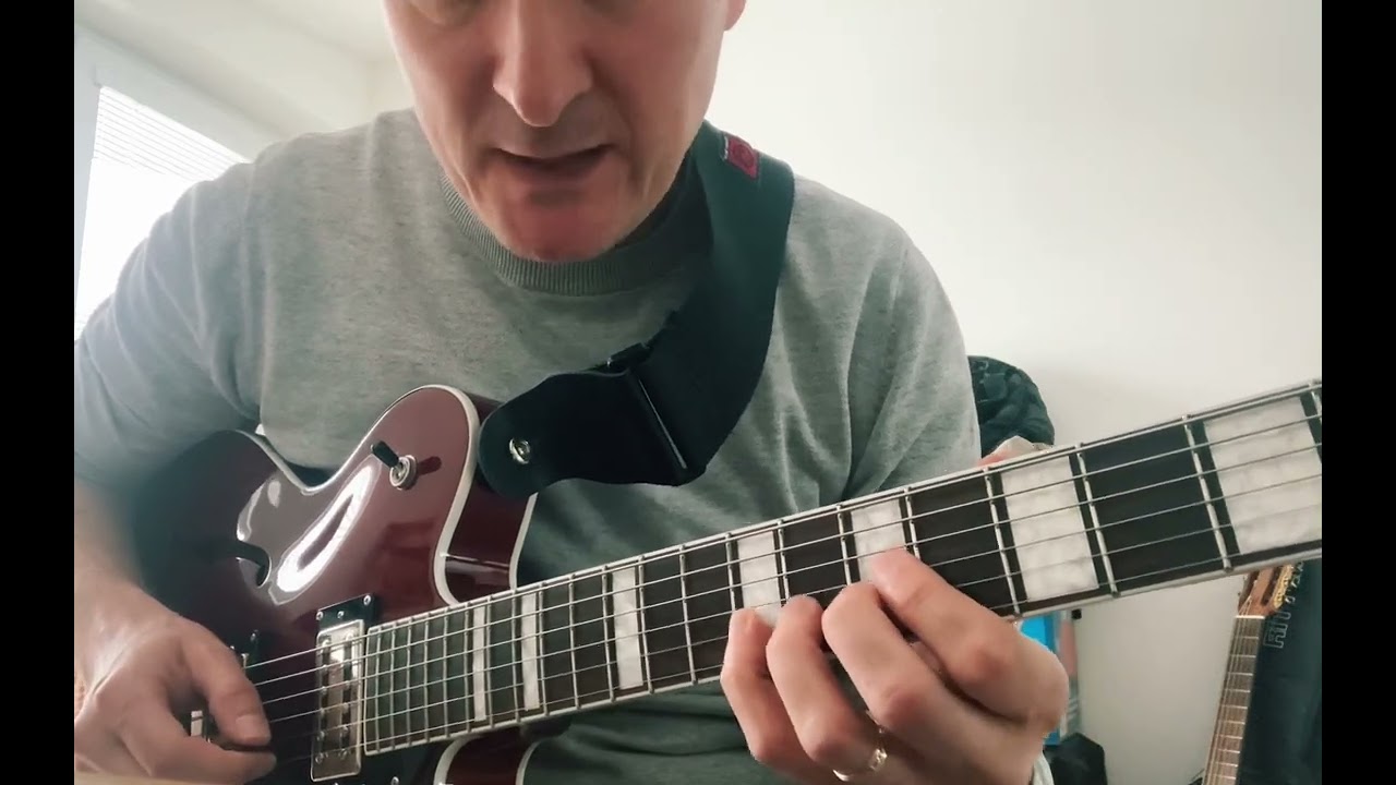 Ab pentatonika na blues + chromaticky tón zdola