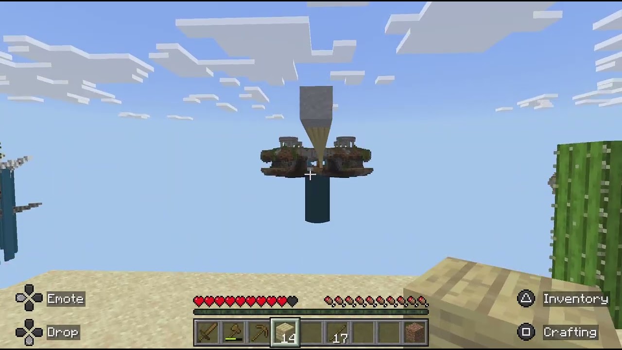 One block In Minecraft.Part one