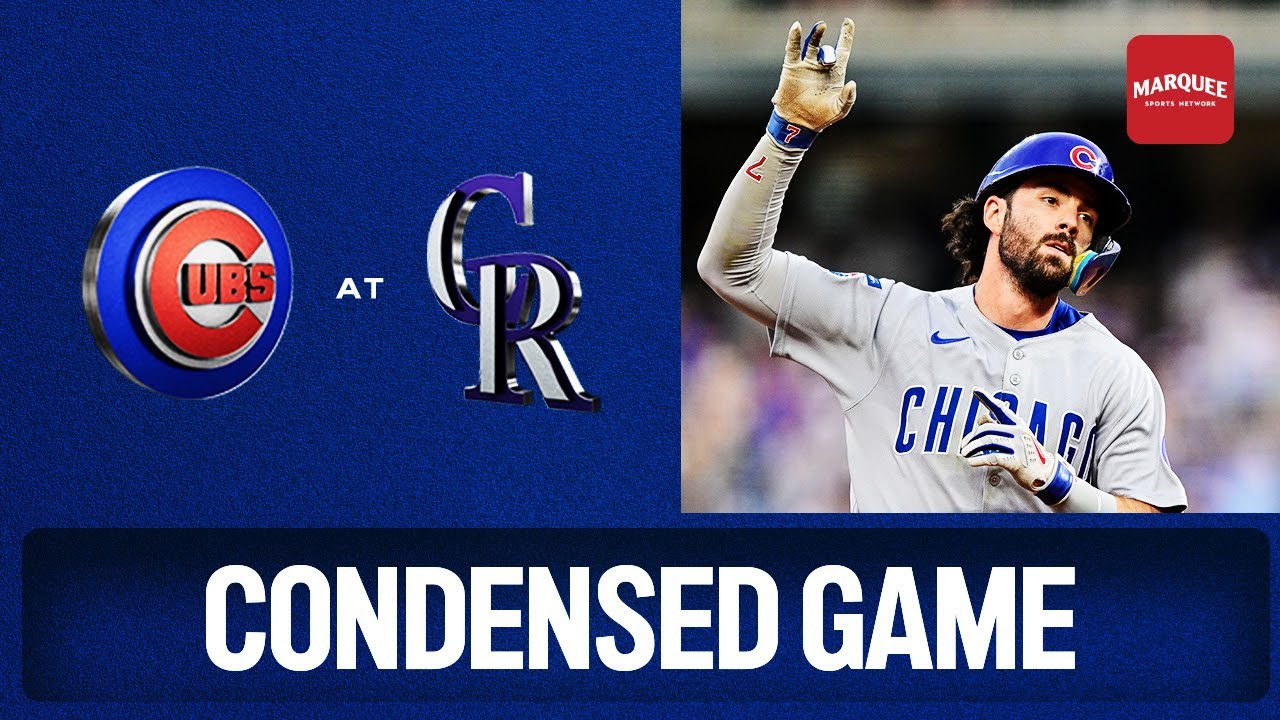 Chicago Cubs vs. Colorado Rockies MLB game highlights (August 29, 2025) | Marquee Sports Network