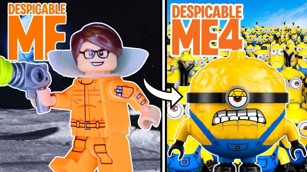 I made EVERY Despicable Me Movie in LEGO...