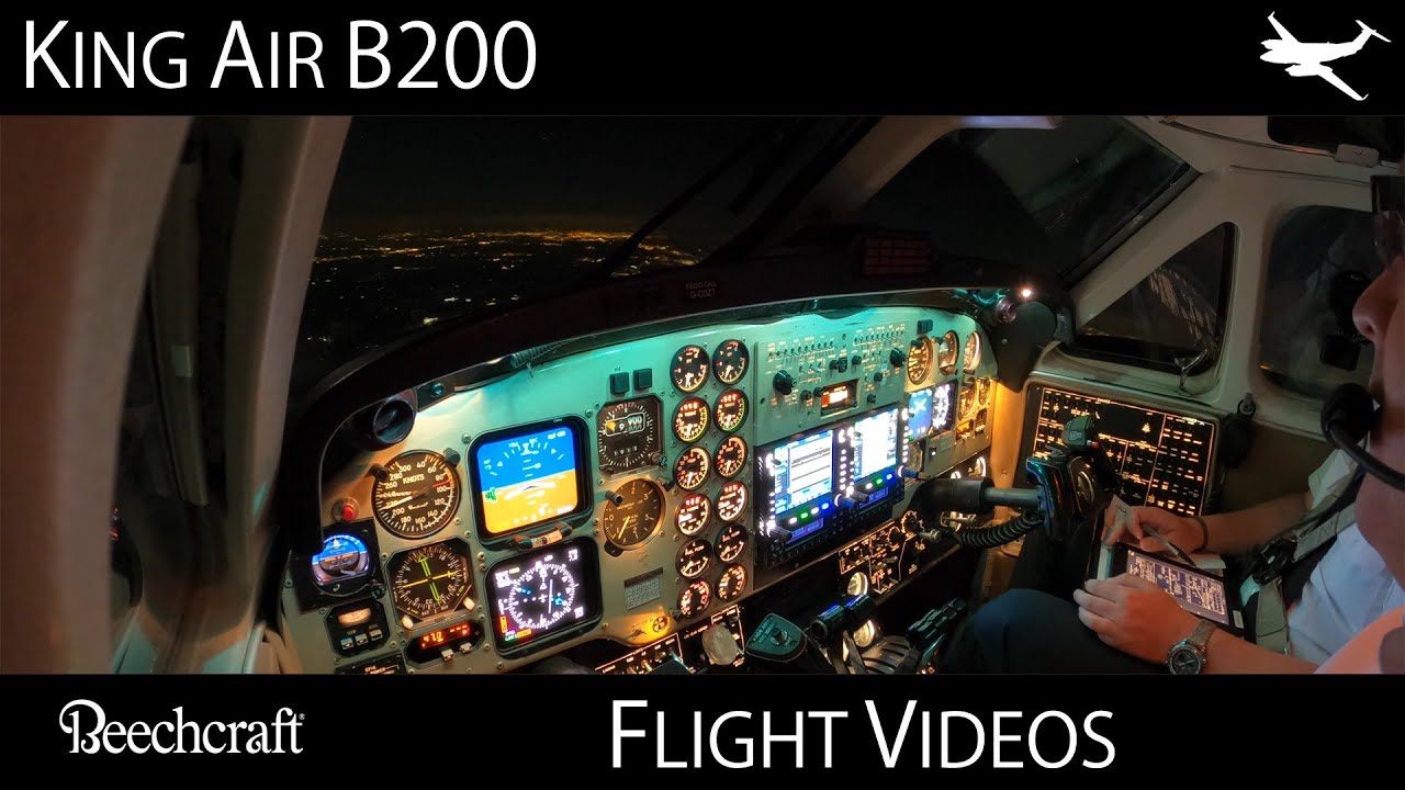 King Air B200 & Cessna 406 Flight Videos (4K)
