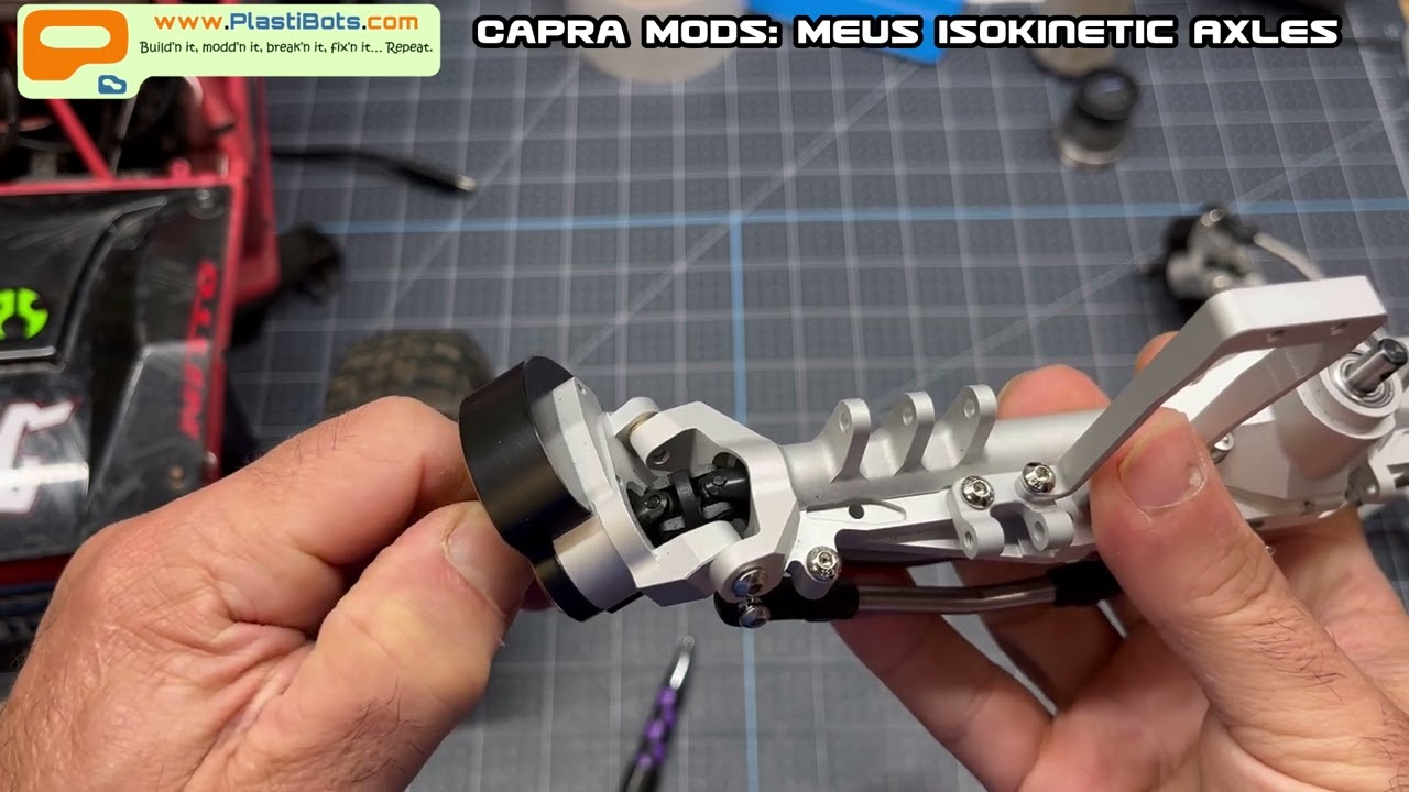 Axial Capra Mods: Meus Isokinetic 4WS Axles