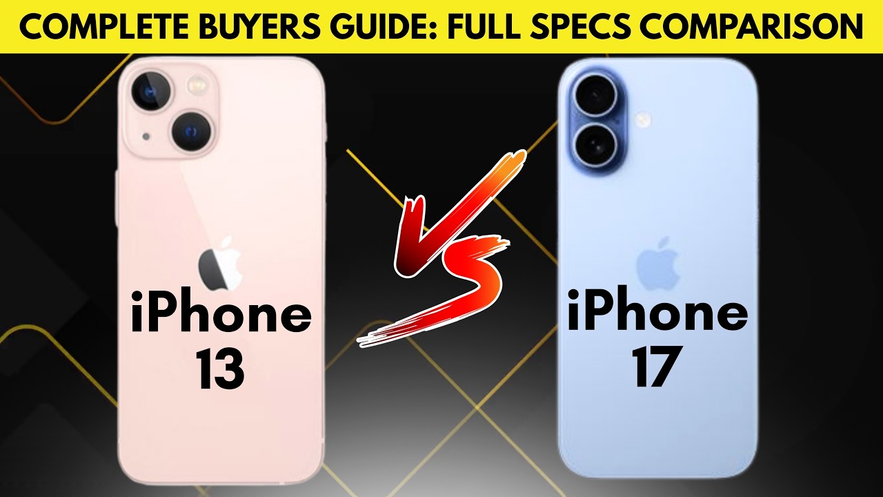 Полное сравнение Apple iPhone 17 и iPhone 13 | mrbossmike