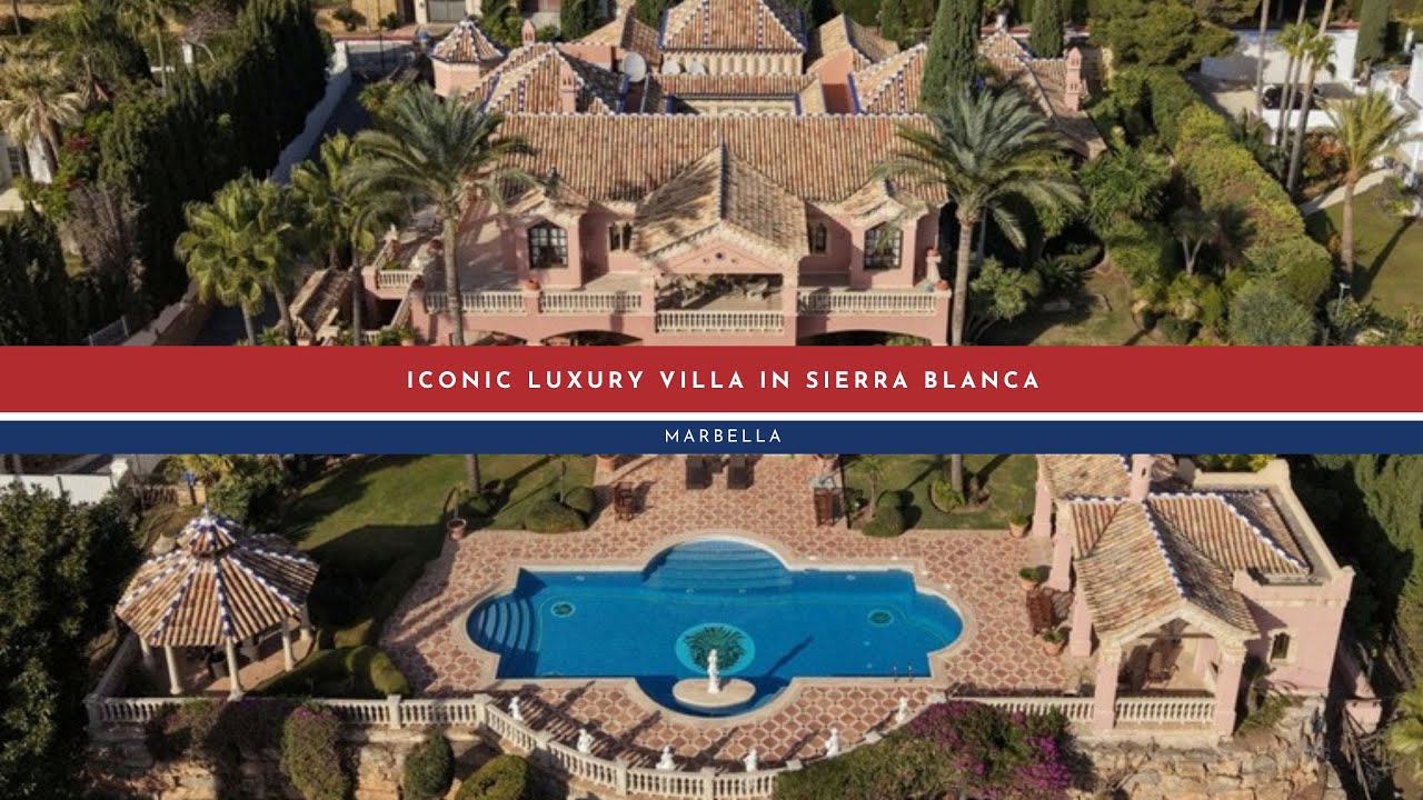 Inside a €13M Iconic Luxury Villa in Marbella | Mediterranean, Gibraltar & Morocco Views