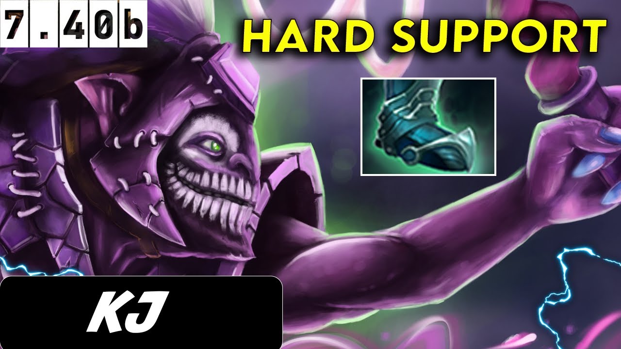 Dazzle Immortal Hard Support - Dota 2 Patch 7.40b Pro Pub Gameplay