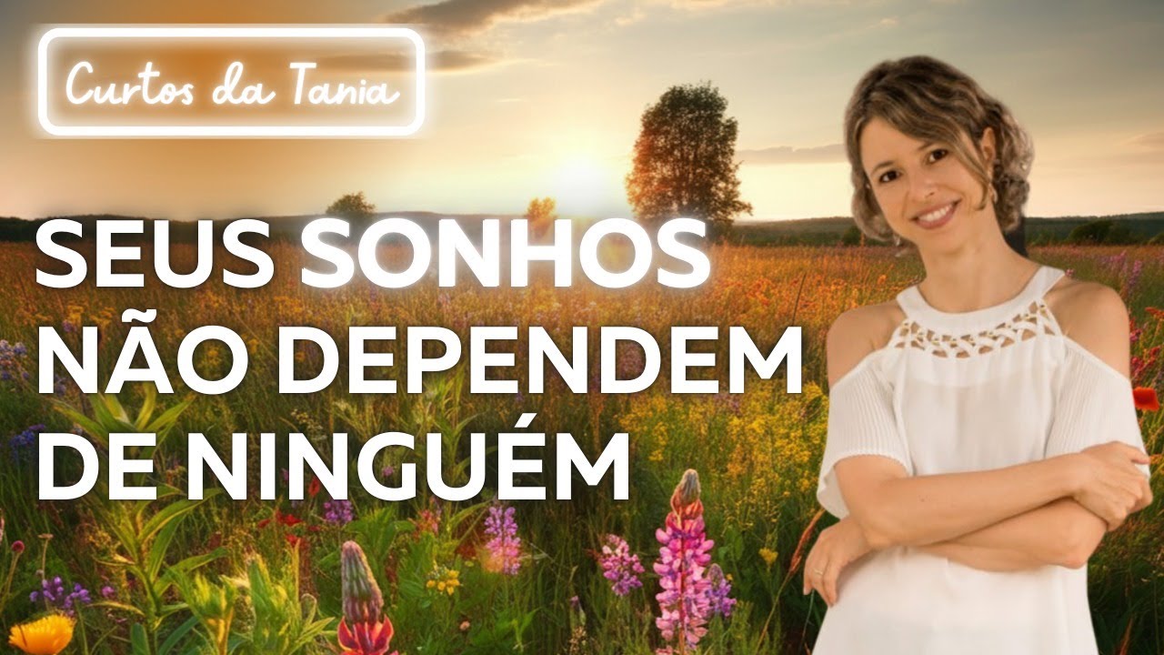 Seus sonhos não dependem de ninguém. Alinhe sua vibração e deixe o fluxo do universo te levar