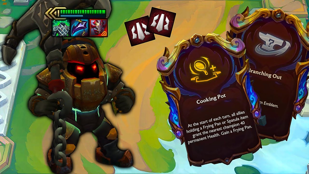I TOOK COOKING POT AND BRANCHING OUT TO FEED MY NAUTILUS INFINITE HP | TFT Set 16