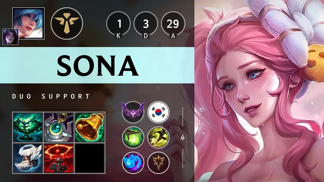 Sona Support vs Nautilus - KR Master Patch 25.20