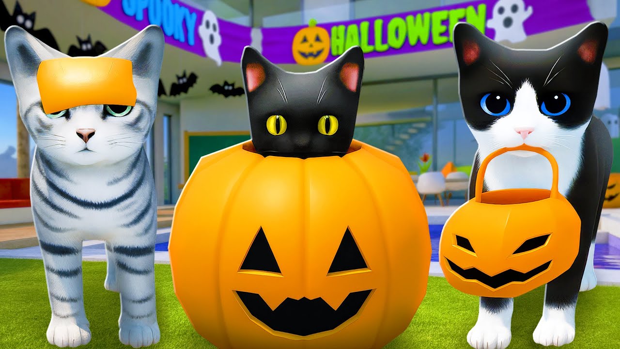 НОВЫЙ КИСИК В ТЫКВЕ! Roblox Kitten Game