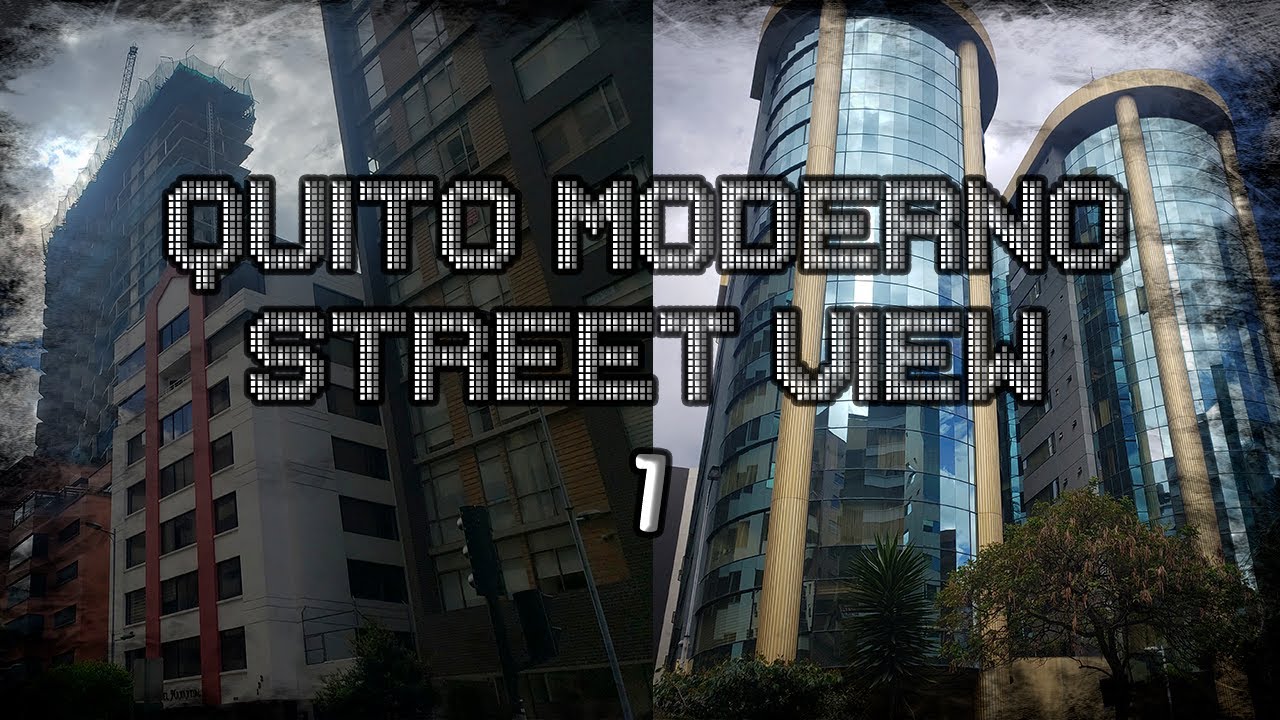 QUITO MODERNO DESDE LAS CALLES 1 | Street View | Ecuador | 4K