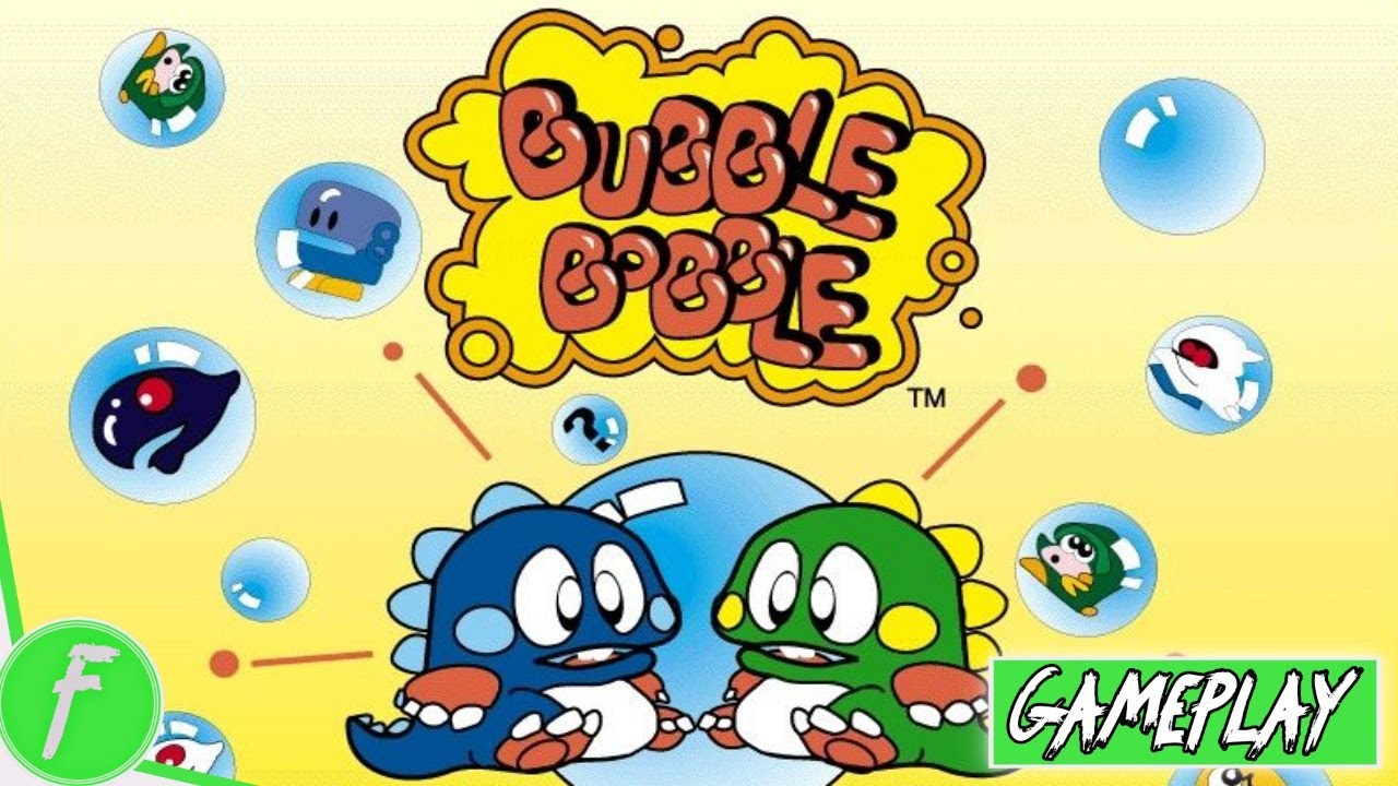 Bubble Bobble Gameplay HD (Arcade) | NO COMMENTARY