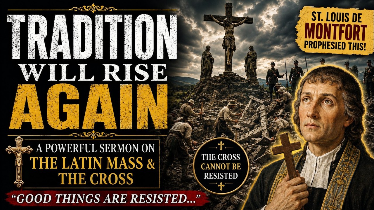 Tradition Under Attack: St. Louis de Montfort, Embracing the Cross, & Tradition