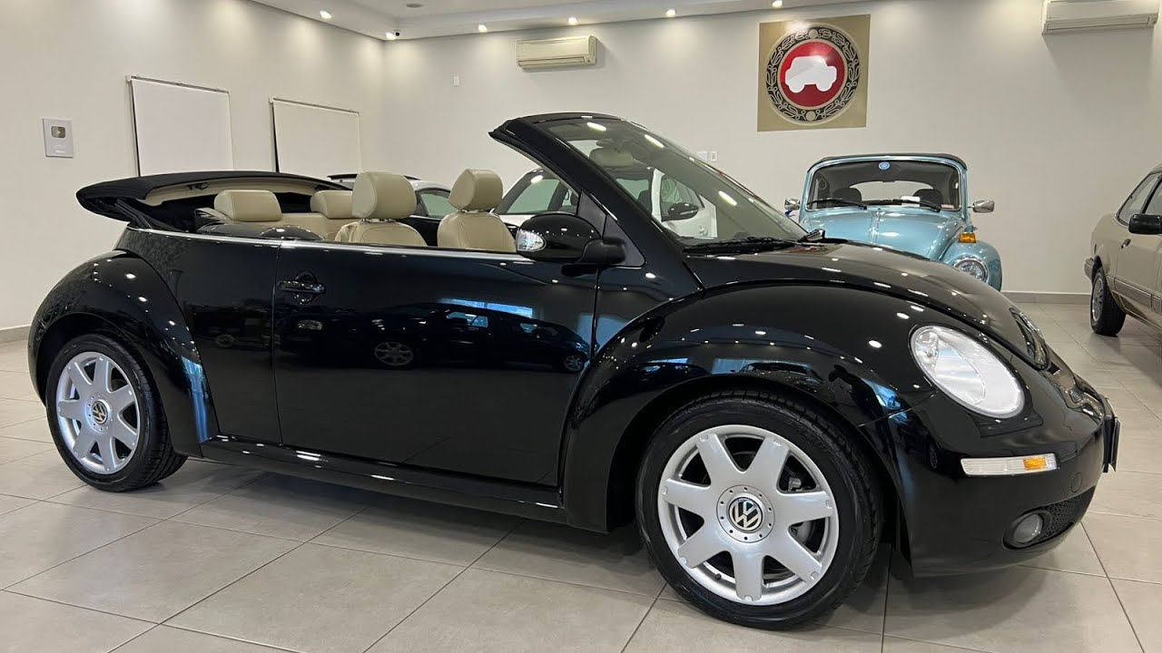 NEW BEETLE 2008 CONVERSIVEL FUSCA RARIDADE