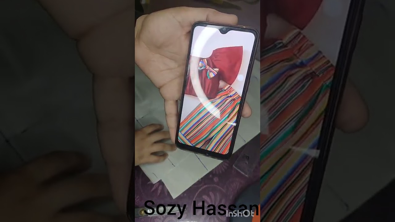 فستان اطفال اوف شولدر