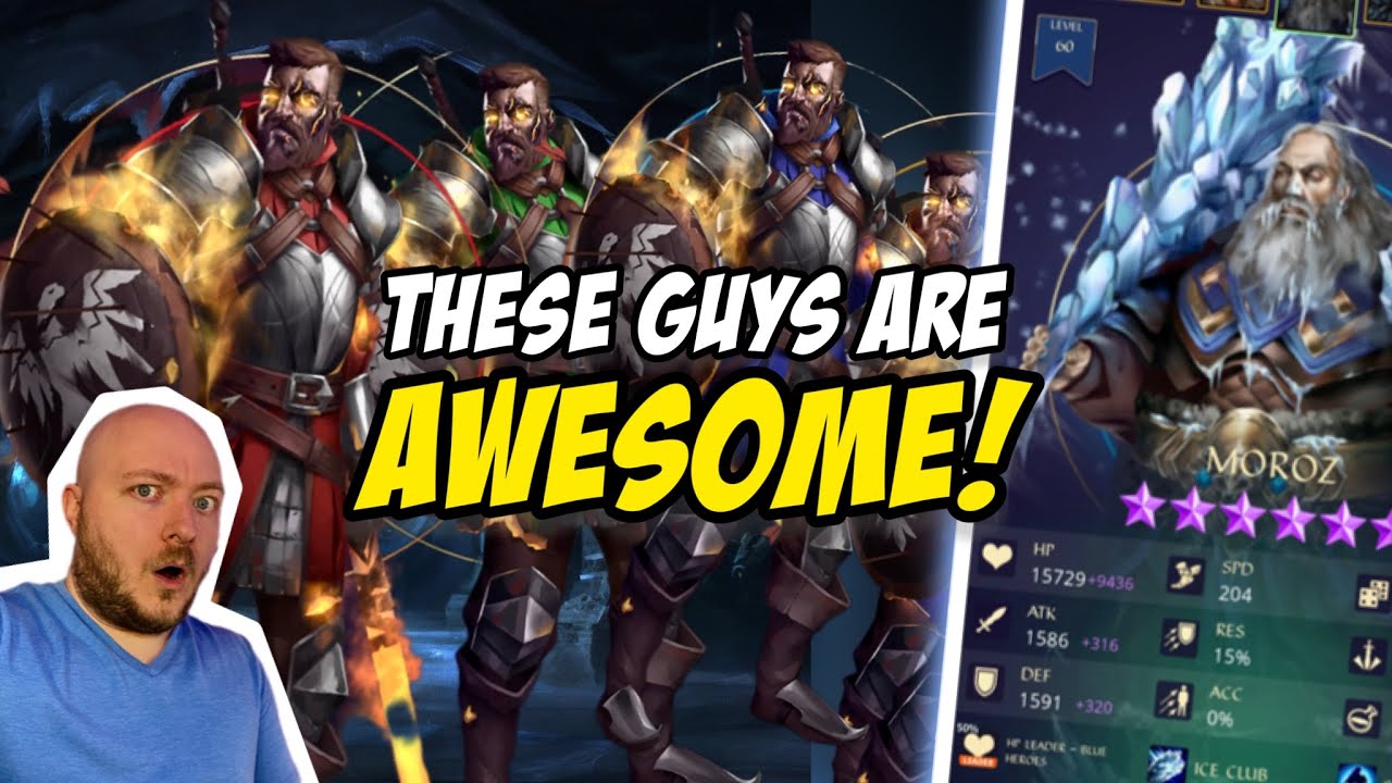 Legendary MOROZ & FIVE New Epic Heroes! Breakdown & Summons | Gemstone Legends