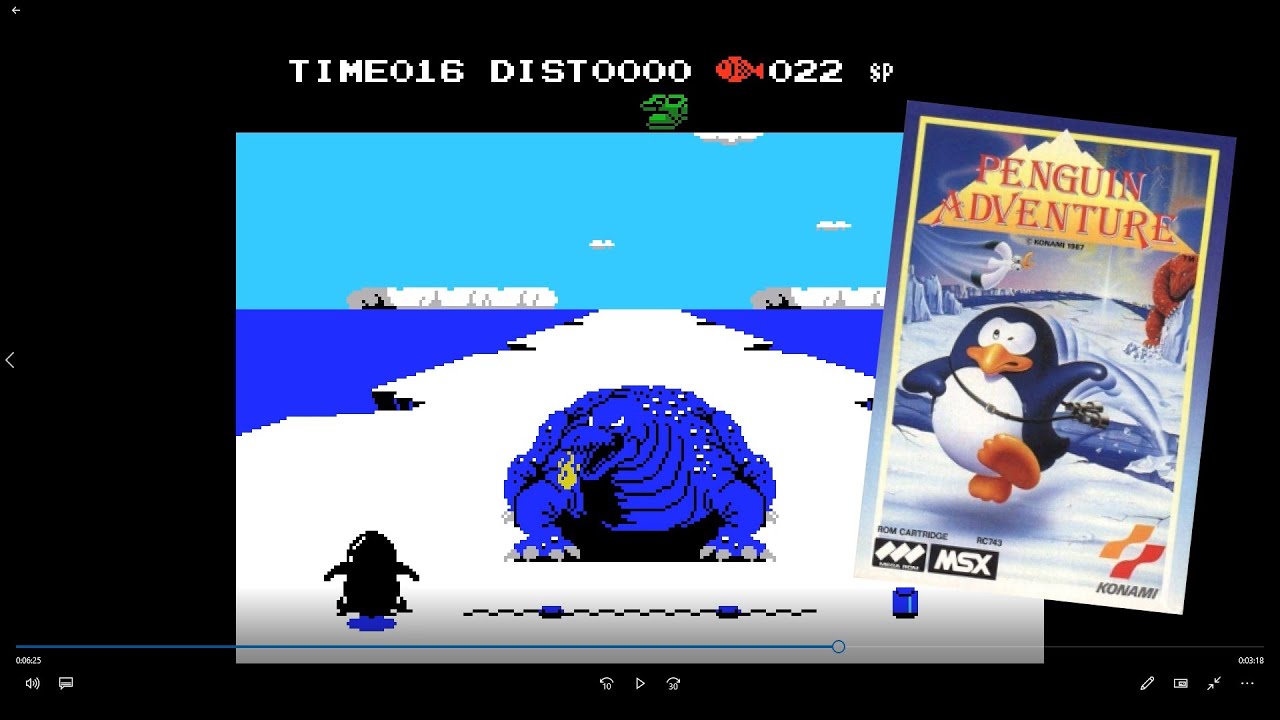 Today's game pick #8 Penguin Adventure  (MSX / 1986)