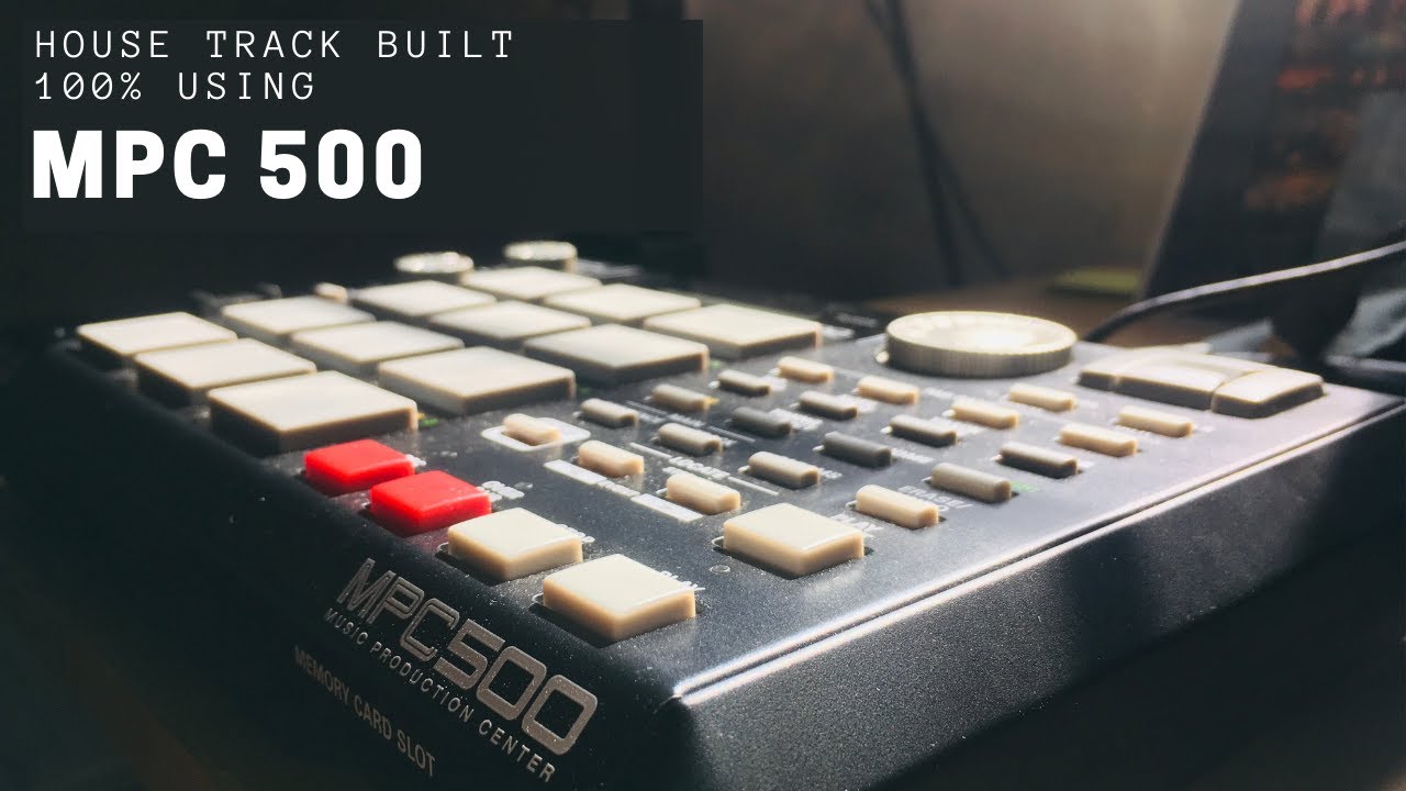House Track Arranged completely on the MPC 500 #MPC #MPC500 #House #Jam #Electronic #Akai #Sampler