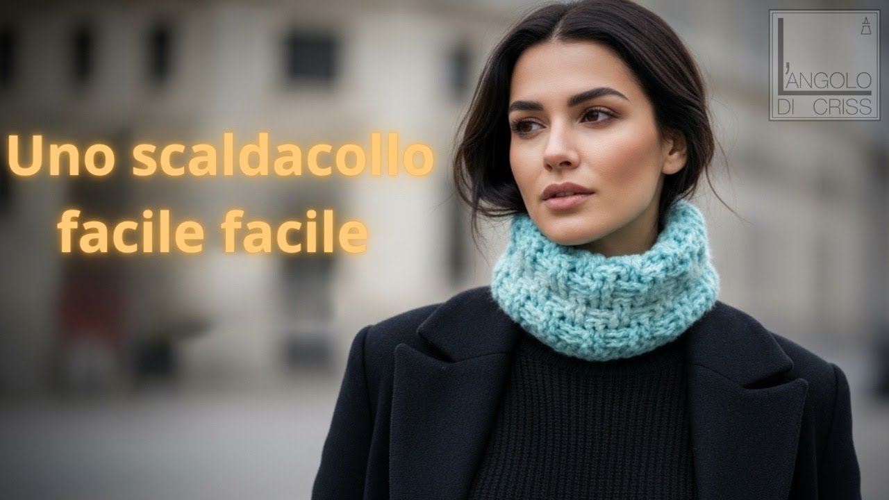 Scaldacollo all'uncinetto 