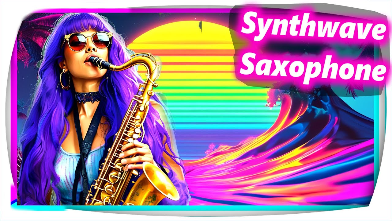 Happy Springtime Saxophone (80s Synthwave Retro New Wave) Synth Pop