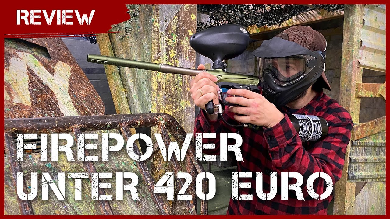 Paintball-Set unter 420 Euro - Viel Firepower f&uuml;r wenig Geld
