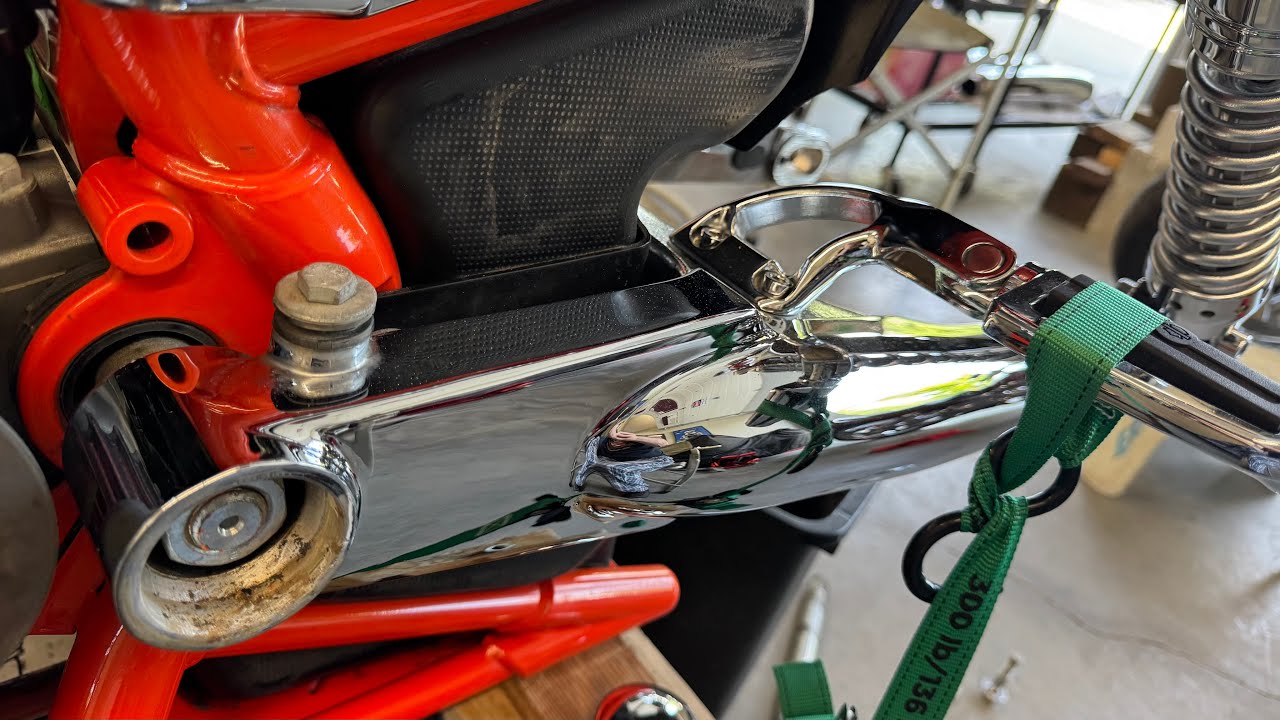 VROD rear fork / swingarm play