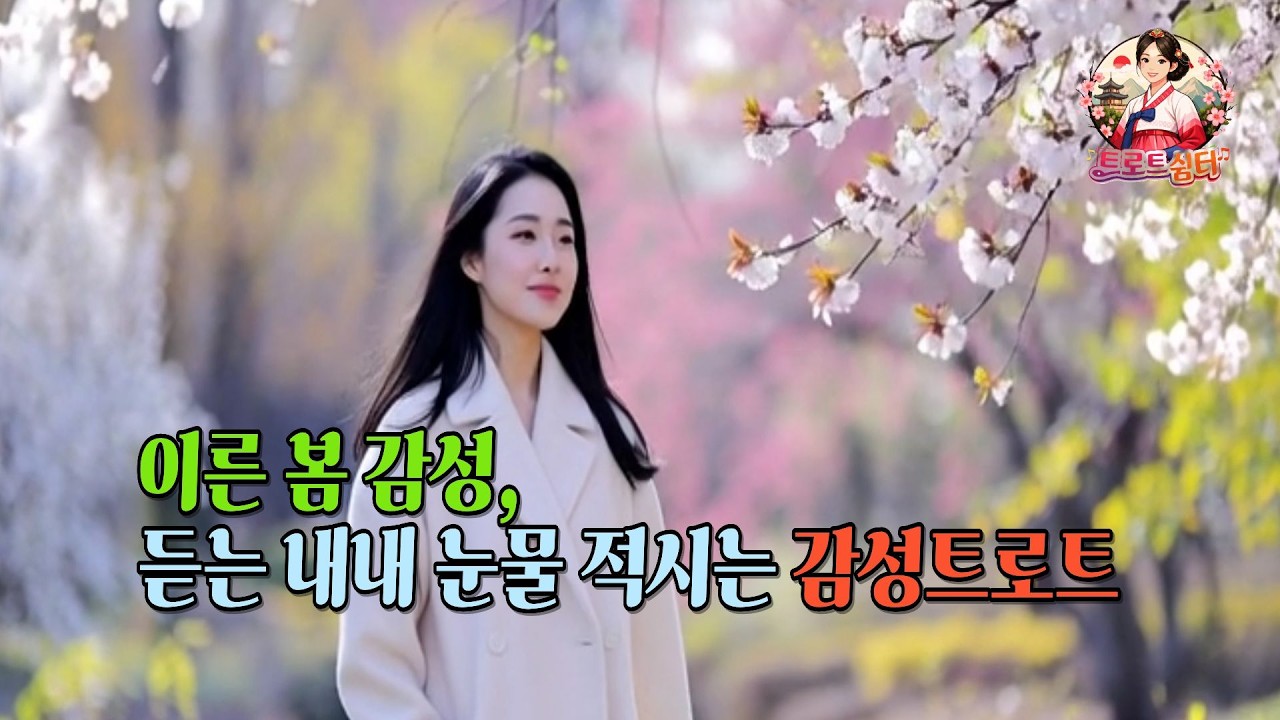 이른 봄 감성, 듣는 내내 눈물 적시는  감성  트로트| 트로트 | 추억의노래 | 국악트로트 |