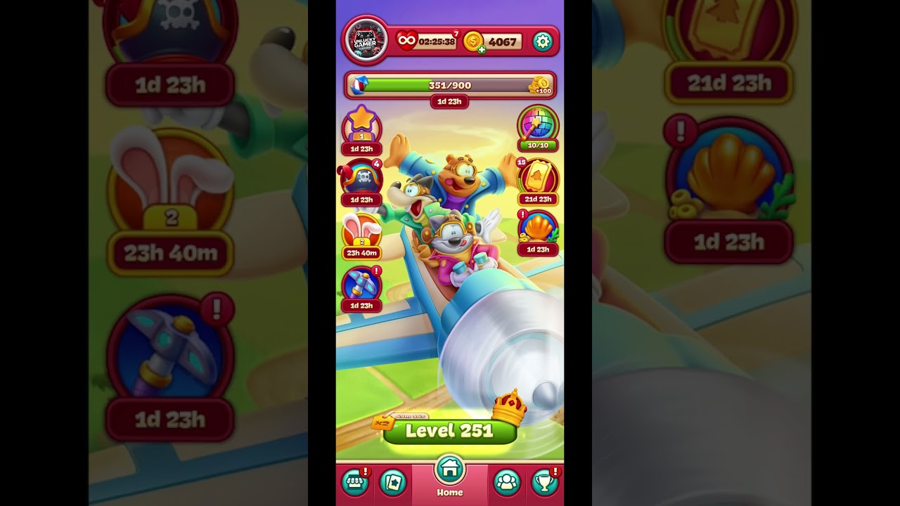 Toon Blast Levels 250–255 | Win Every Level With These Tricks