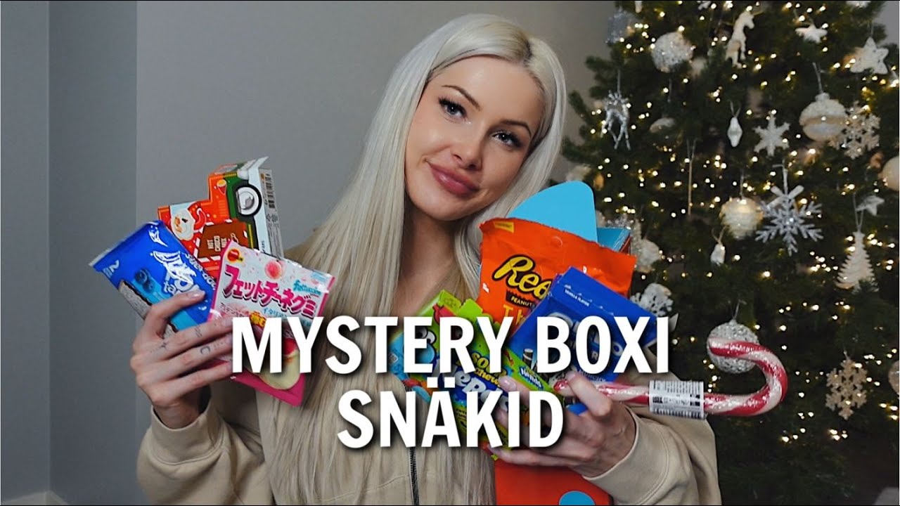 PROOVIN MYSTERY BOXI SN&Auml;KKE | sick day vlog :(