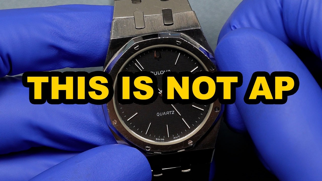 Часы, которые скопировали AP? | Ремонт мёртвого Bulova Royal Oak 1981 года
