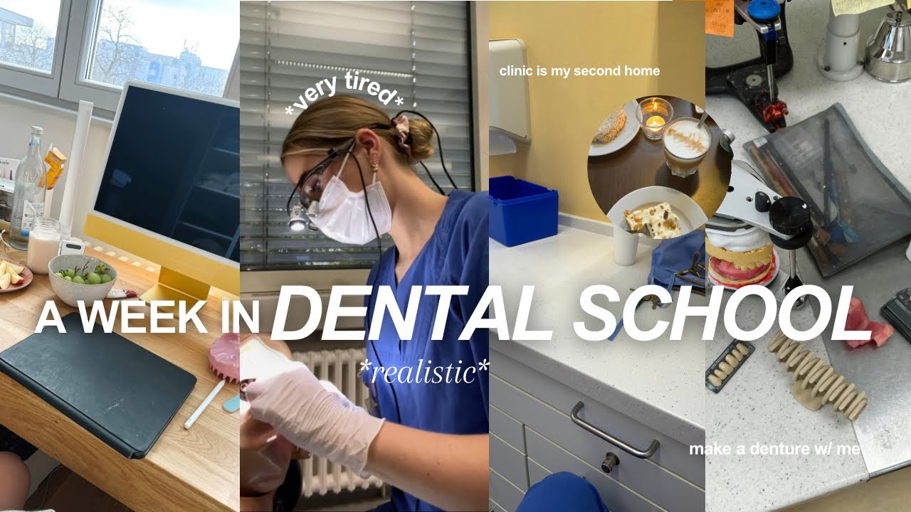 A WEEK IN DENTAL SCHOOL | studying, lab work, exams 📚🦷