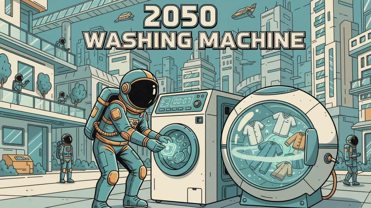 What the Washing Machine Will Look Like in 2050
