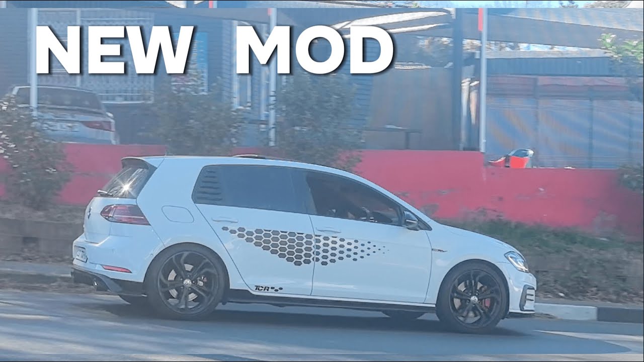 My crazy Golf 7.5 TCR gets a new mod