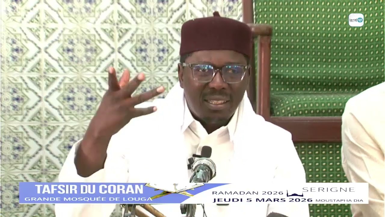 TAFSIR SERIGNE MOUSTAPHA DIA - JEUDI 05 MARS 2026 (RAMADAN 2026)