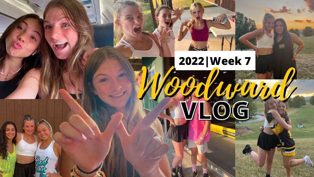 WEEK 7 AT WOODWARD CHEER // a vlog