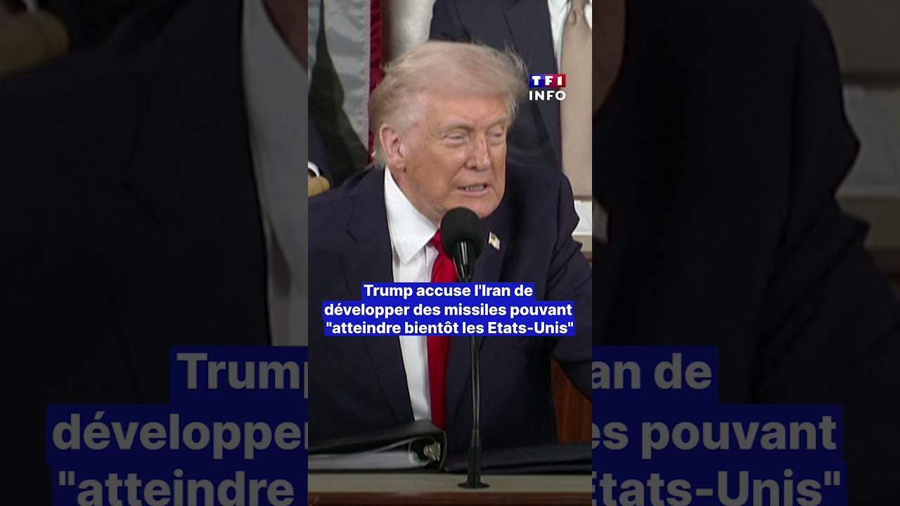 Trump accuse l'Iran de d&eacute;velopper des missiles pouvant 