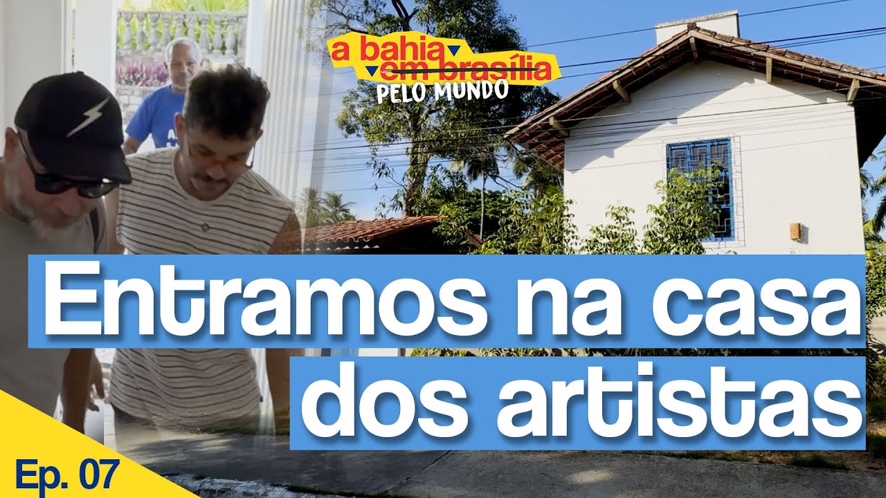 Entramos em um refúgio de artistas na Ilha de Itaparica Bahia | A Bahia pelo mundo (Ep. 07)