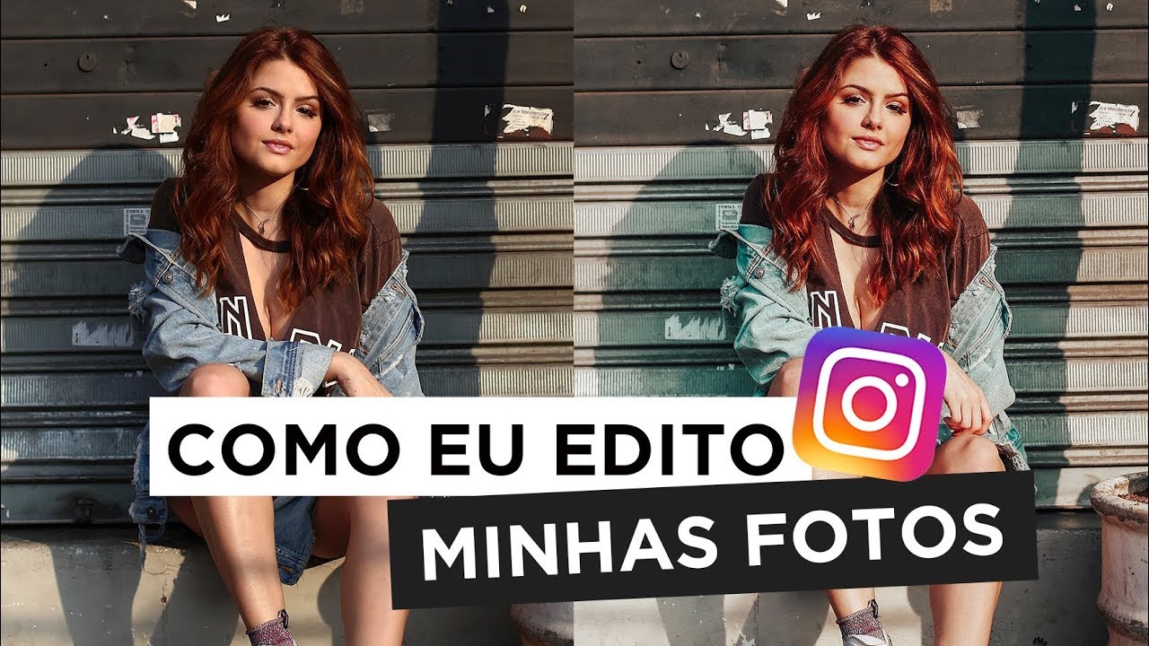 COMO EU EDITO MINHAS FOTOS DO INSTAGRAM! | CAMILA SENNA