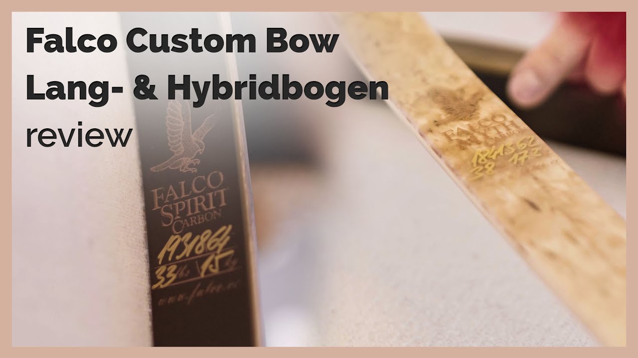QUALITY STUFF Long & Hybrid bow FALCO - review DEUTSCH