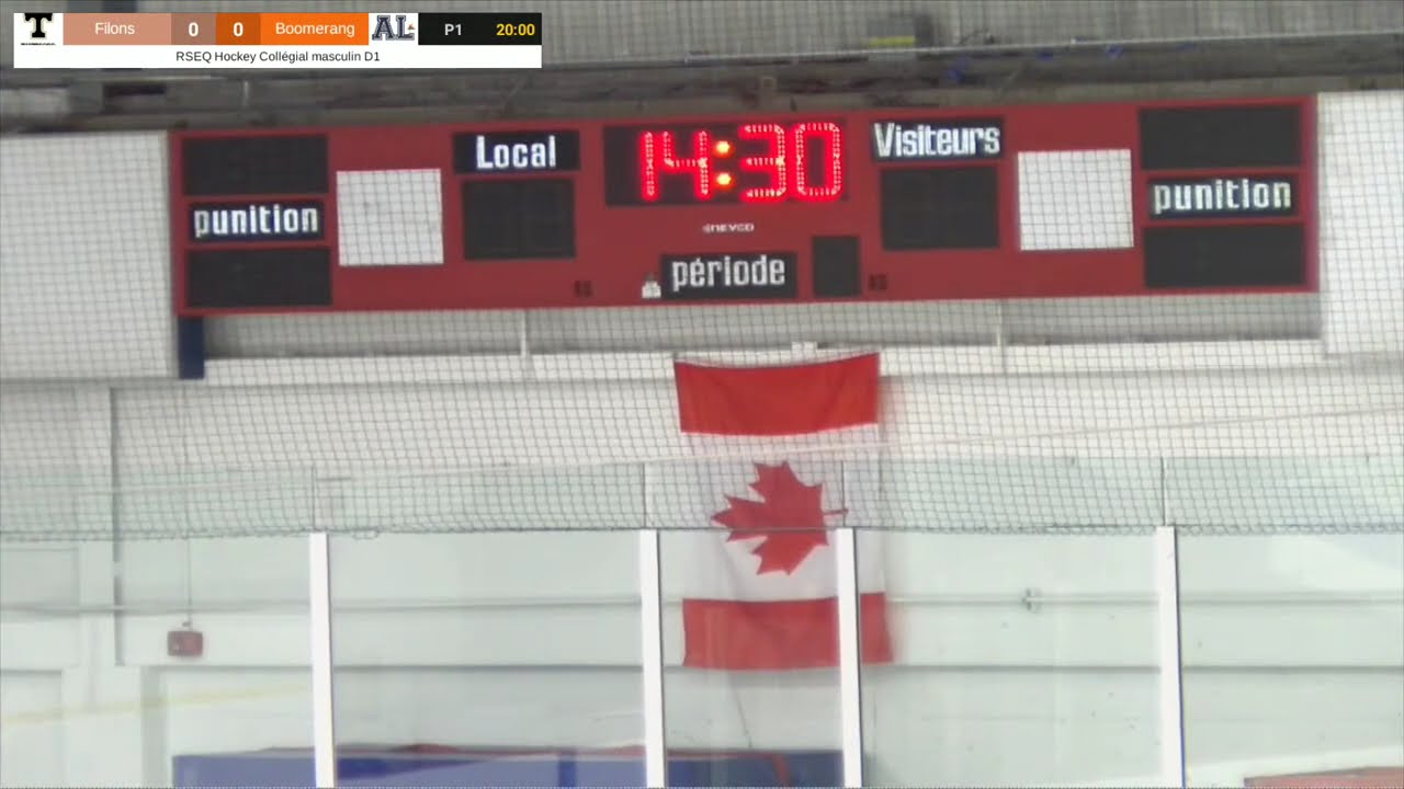 RSEQ Hockey masculin 🏒  Thetford @ Andre-Laurendeau [2026-01-10]