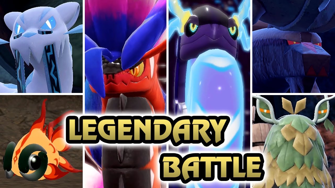 Pokémon Scarlet & Violet - All Legendary Pokémon Battle