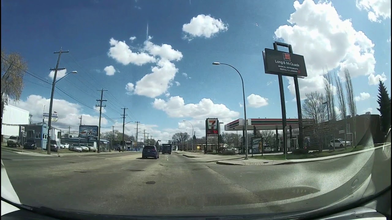 🇨🇦 Driving 118th Ave in Edmonton, Alberta, Canada- May 2020