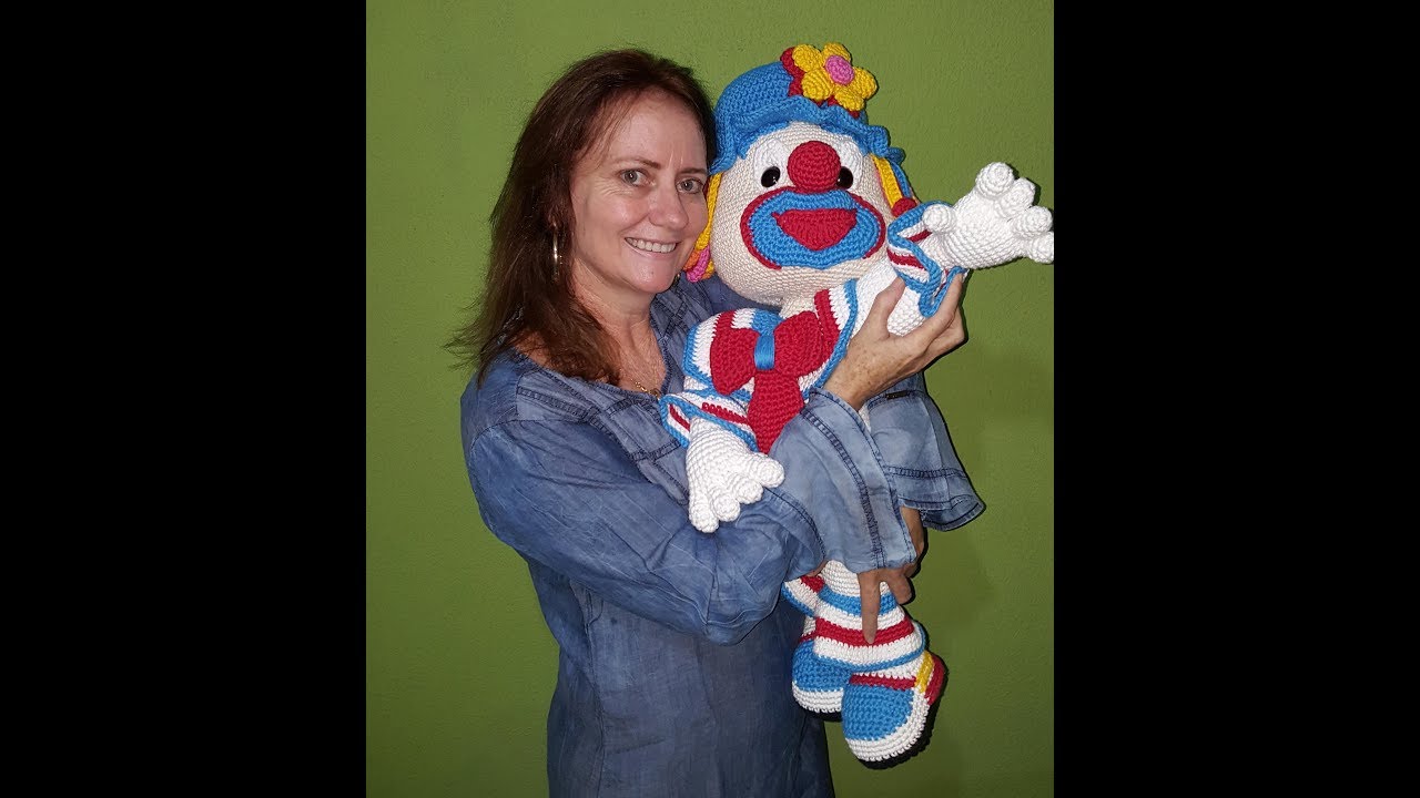 Amigurumi Palhaço Patati Vídeo 01